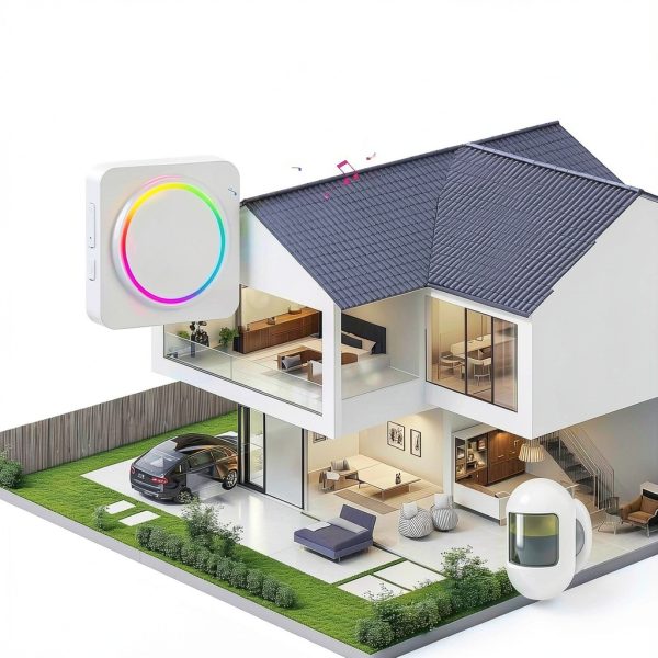 Wireless Motion Sensor Doorbell, Motion Detector Alarm Indoor, Door Chime for Business/Store/Office Entrance with Mini Size, 500ft Range,32 Chimes and 5 Adjustable Volume-6