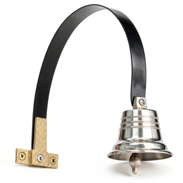 Shopkeeper's Bell Door Chime by Lanier Solid Brass Business Entry-1