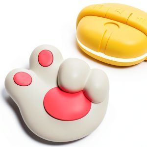 Cat Paw Doorbell by BANDIANCY Wireless Chime 1000ft Range Pink-0