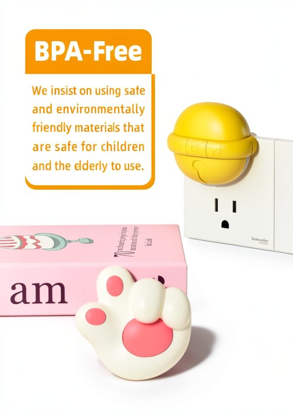 Cat Paw Doorbell by BANDIANCY Wireless Chime 1000ft Range Pink-7