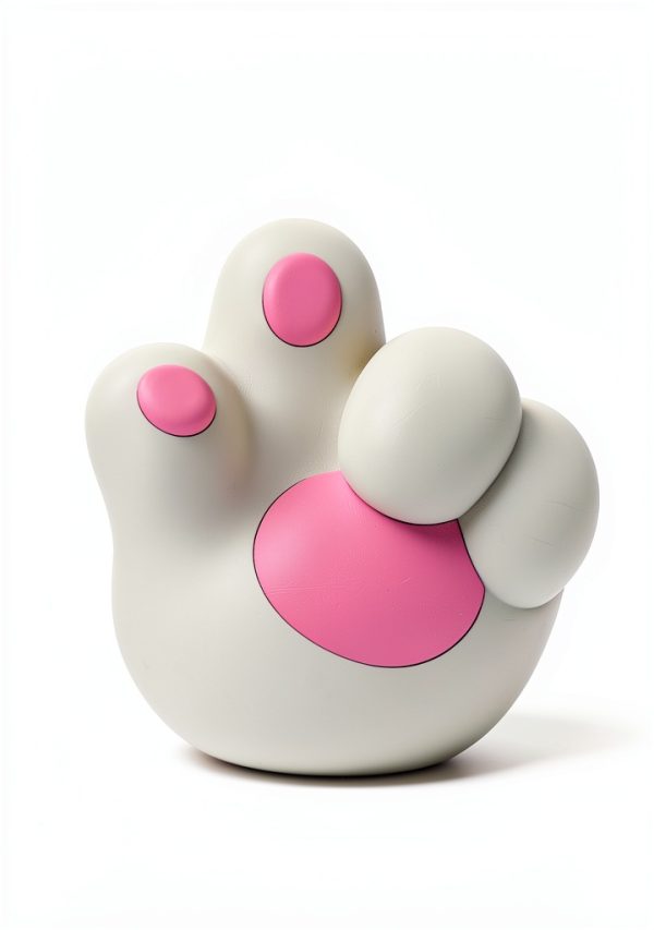 Cat Paw Doorbell by BANDIANCY Wireless Chime 1000ft Range Pink-5