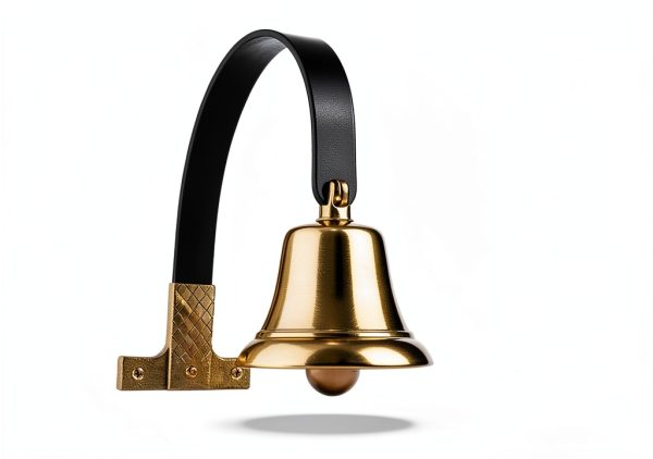 Shopkeeper's Bell Door Chime by Lanier Solid Brass Business Entry-5