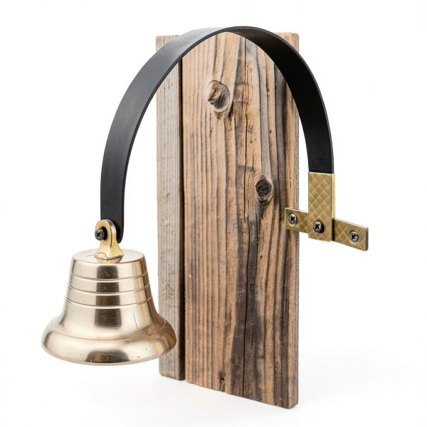 Shopkeeper's Bell Door Chime by Lanier Solid Brass Business Entry-6
