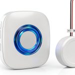 Wireless Doorbell Chime Bistee for Blink Video Doorbell White 1 Chime-0