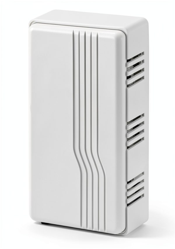 Heath Zenith Wired Mechanical Doorbell Chime, White Plastic, 2 Tunes-0