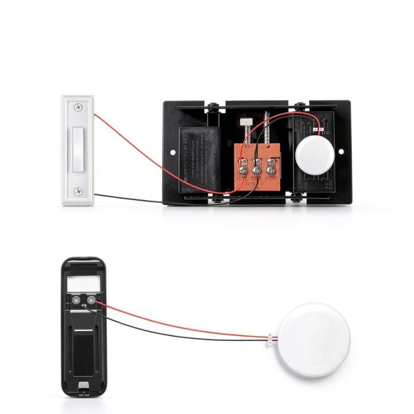 Wireless Doorbell Chime Bistee for Blink Video Doorbell White 1 Chime-3