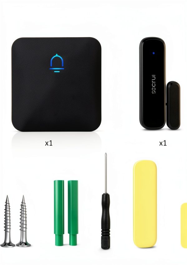 SECRUI Wireless Door Chime 500ft Range, 32 Ringtones, Volume Control-6