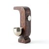 Magnetic Shopkeepers Bell - Vintage Wooden Wind Chime with Brass Bell-3