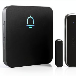 SECRUI Wireless Door Chime 500ft Range, 32 Ringtones, Volume Control-0