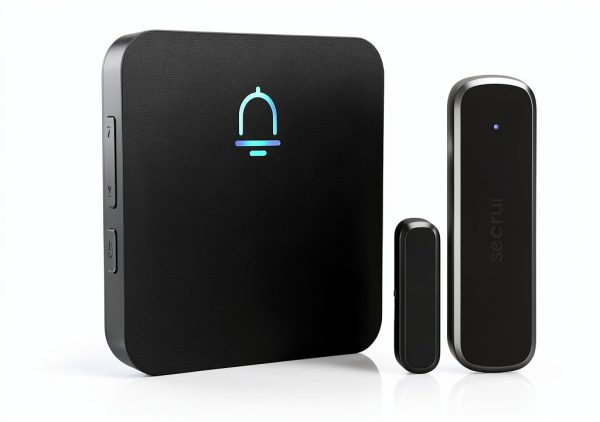 SECRUI Wireless Door Chime 500ft Range, 32 Ringtones, Volume Control-0