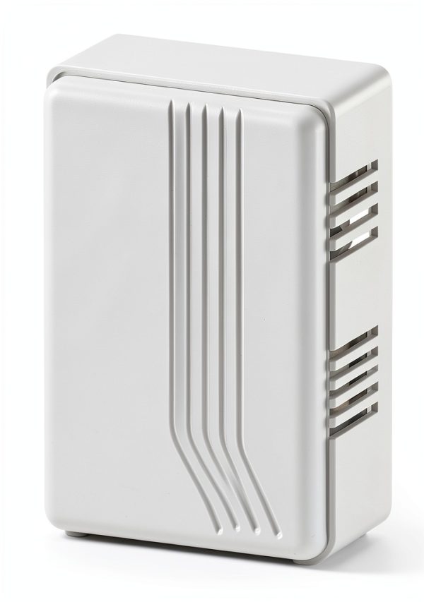 Heath Zenith Wired Mechanical Doorbell Chime, White Plastic, 2 Tunes-5